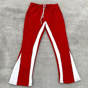 Pantalons évasés pour femmes, taille haute, extensibles, coupe cloche, vêtements décontractés, tissu doux, look élégant - Product Image 1