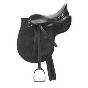 Selle d'équitation anglaise de haute qualité en cuir massif pour cavalier, avec selle de polo en laiton personnalisée et éléments en plastique pour la course hippique anglaise - Product Image 4