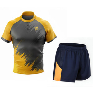 Uniforme de Rugby 100% Poliéster Transpirable para Hombre con Diseño Ligero y Excelente Durabilidad - Product Image 1