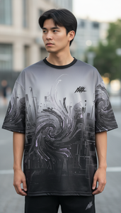 Camiseta Urbana Premium de Moda, Sublimada, Holgada, para Hombre - Product Image 6