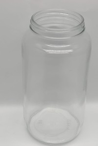 Botella Dispensadora de Vidrio Cilíndrica SRX, Boca Ancha, Transparente, para Almacenamiento de Reactivos, Resistente a Químicos, Recipiente de Vidrio Borosilicato - Product Image 2