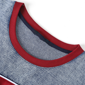 T-shirt pour homme avec logo universitaire personnalisé, 100% coton, écologique, respirant, vêtements de sport d'été |   T-shirts graphiques imprimés en gros OEM ODM - Product Image 3