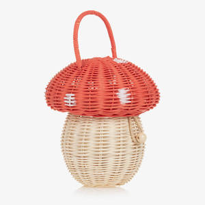 Bolsos de mimbre para niños, fabricante de bolsos para bebés, cestas inspiradas en la naturaleza para guardar juguetes infantiles - Product Image 1