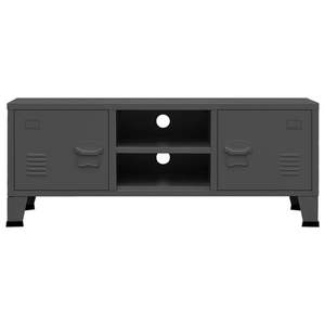 Mueble para TV de Metal Antracita de 41.3x13.8x16.5 Pulgadas para Sala de Estar, Mueble Elegante - Product Image 3