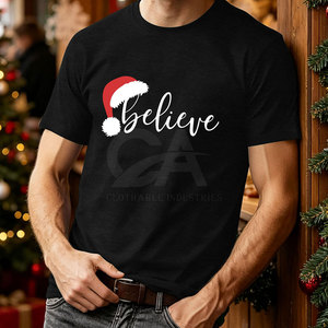 Seasonal Holiday Design Featuring Soft Touch Fabric And <b>Bright</b> Christmas Artwork <b>Men</b> Christmas T-<b>Shirt</b> - Product Image 2