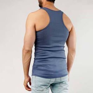 Débardeurs de sport décontractés pour hommes, maillots de gym sans manches, grandes tailles, vêtements en gros, hauts tricotés sans manches pour la musculation - Product Image 4