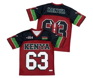Camiseta de Fútbol Americano Retro Personalizada con Logotipo, Estilo Urbano, Corte Recto para Hombre - Product Image 1