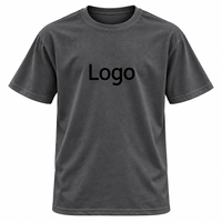 T-shirt uni 100% coton, col rond, coupe ample, vêtements d'été pour homme, manches courtes, respirant et à séchage rapide