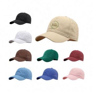 Gorra de Béisbol Personalizada de 5 Paneles con Logotipo Impreso, Perforada con Corte Láser, Impermeable, Deportiva, Tipo Trucker - Product Image 5