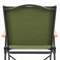 Ensemble table et chaise de camping pliables ergonomiques à un clic, structure en acier, tissu 600D – Mobilier d'extérieur portable pour le camping et la pêche