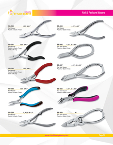 Hot Selling Stainless Steel Cuticle <b>Cutter</b> and Nail Scissors Light Weight Precision <b>Edge</b> Beauty Care Tool - Product Image 6