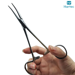 Manual Steel Surgical Forceps, Good Selling With Own Logo Medical Surgical Instrument Locking Clamp Hand Tool Mosquito Forceps - Product Image 6