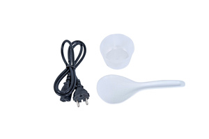 Cuisinière à riz SUNHOUSE avec cuve intérieure en cuivre et cuillère de service, design classique, poignée en plastique durable, idéale pour les cadeaux promotionnels - Product Image 4