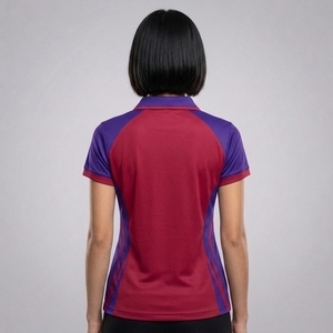 Camiseta Polo Casual de Manga Corta con Logotipo Personalizado, Transpirable, Ecológica, de Secado Rápido, de Lona Tejida, Camiseta de Golf para Mujer, Camiseta Digital P - Product Image 2