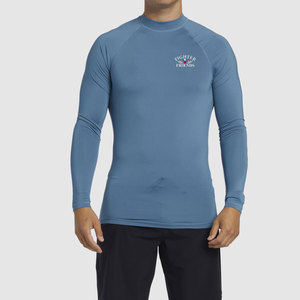 Rashguard pour homme à manches longues, nouveau design, en vente en ligne, service OEM, vêtements de fitness pour homme. - Product Image 4