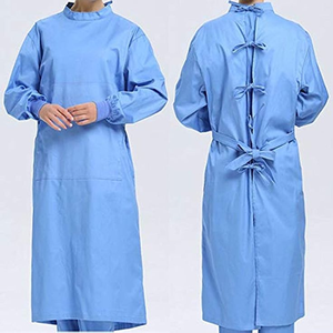 Ropa Protectora Médica Desechable de Tela No Tejida al por Mayor de Fábrica, Bata de Cuidado para Doctores y Personal Hospitalario - Product Image 4