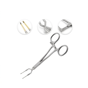 Pince de maintien dentaire en acier inoxydable Keramo Grip personnalisée avec mâchoires de préhension de précision pour usage restaurateur - Product Image 2