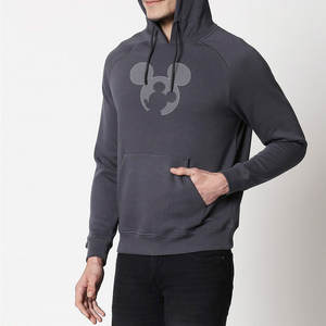 Sweat-shirts à capuche oversize personnalisés unisexe en gros, doublés polaire 380 GSM, style streetwear décontracté pour hommes - Product Image 2
