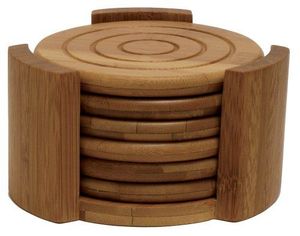 Modern Wood <b>Drink</b> <b>Coasters</b> For Home Office Cafe Restaurant Coffee Shop Tabletop Beverage Protection Accessories - Product Image 1