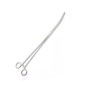 Pinzas Rochester de Alta Calidad de 16 Pulgadas, Curvas, Largas, de Acero Inoxidable, para Uso Quirúrgico Veterinario Manual, Instrumentos Quirúrgicos con Certificación CE - Product Image 2