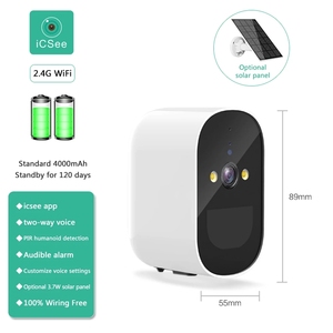 Sunnivision Hot Bán nhà thông minh giá tấm pin mặt trời cho an ninh không dây CCTV Mini <span class=keywords><strong>Camera</strong></span> - Product Image 3