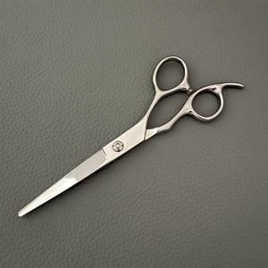 Ciseaux de coiffure professionnels pour salon de barbier, lames en acier inoxydable, pointes de lames à biseaux, ciseaux en céramique et acier inoxydable - Product Image 3