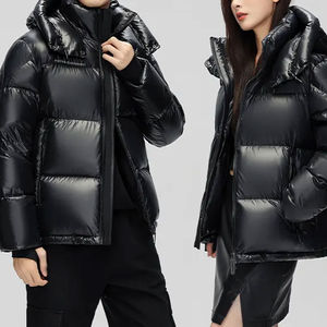 Nouvelle conception, veste matelassée unisexe grande taille, logo camouflage personnalisé sur le devant, imperméable et respirante pour hommes - Product Image 5