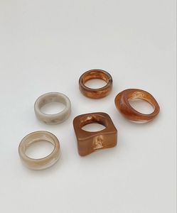 Anillo de Resina Hecho a Mano para Mujeres y Hombres, Joyería de Moda, Anillo Colorido para Uso Diario, Fiestas, Bodas y Regalos - Product Image 3