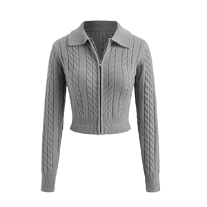 Suéter de lana de alta calidad para mujer, suéter informal grueso de invierno de gran tamaño con bordado de cuentas, suministro ODM para hombres - Product Image 3