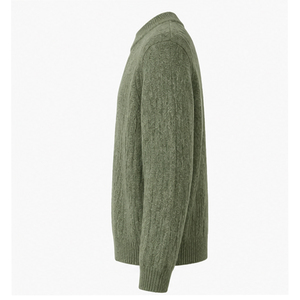 Sweat à capuche polaire épais 400 g/m² en coton 100 % premium pour homme, coupe oversize, avec logo personnalisé imprimé, idéal pour l'automne et l'hiver - Product Image 2