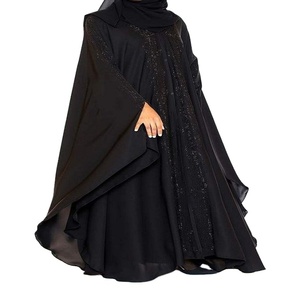 Abaya Kaftan ชุดเดรสอบายะห์มุสลิม,ชุดเดรสแบบดั้งเดิมใหม่มีให้เลือกทุกขนาดและชุดเฟอร์สำหรับใส่ง่ายต่อการจับ - Product Image 1
