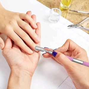 อุปกรณ์ดันหนังกำพร้าเล็บ สแตนเลสสตีล สำหรับทำเล็บมืออาชีพ ทำความสะอาดหนังกำพร้าอย่างมืออาชีพ - Product Image 5