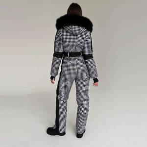 Traje de Esquí y Snowboard Personalizado de Talla Grande, Impreso, Unisex, con Capucha, Impermeable, Cortavientos, Aislado, Conjunto de 2 Piezas - Product Image 4