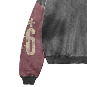 เสื้อฮู้ดดี้พิมพ์ลายดิจิตอลสไตล์วินเทจ โลโก้สั่งทำได้ ทรงโอเวอร์ไซส์ ผ้าฟลีซ ใส่ได้ทั้งชายหญิง สีพื้น เรียบง่าย มีสไตล์ เหมาะสำหรับฤดูหนาว - Product Image 5