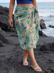Custom Polynesian Sarong Hawaiian Pareo <b>Beach</b> Wrap Tropical Resort Wear OEM ODM Customized Fabric Manufacturer - Product Image 2