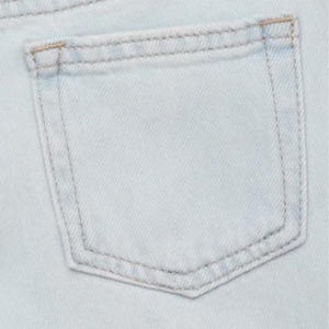 Short en jean blanc 100 % coton pour femme, coupe droite, personnalisable avec logo, qualité supérieure – Meilleures ventes - Product Image 5