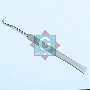 Saharan Retractor Double Ended <b>Hook</b> Blunt 7 Inch Stainless Steel Surgical Instrument General Surgery Manual <b>Tool</b> CE Certified - Product Image 1