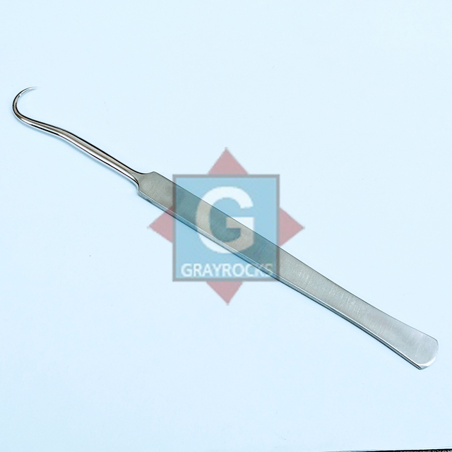 Saharan Retractor Double Ended Hook Blunt 7 Inch Stainless Steel Surgical Instrument General Surgery Manual Tool CE Certified