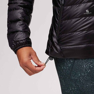 Ladies Windproof Bubble Jacket <b>Winter</b> Warm <b>Padding</b> Hooded Outdoor Fashion Solid Color Lightweight New Quality Custom Logo <b>Coat</b> - Product Image 6