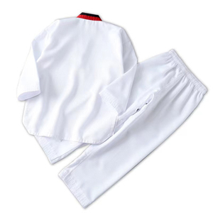 Uniforme Profesional de Taekwondo con Elegante Diseño de Cuello y Ajuste Perfecto - Product Image 3