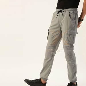 Pantalones cargo para hombre más vendidos con bajo MOQ, último diseño en color sólido para adultos. - Product Image 3