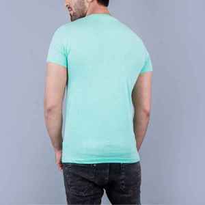 Camiseta de Hombre Lisa para Bordar, de Alta Calidad, Poliéster, Cuello Alto, Personalizable al por Mayor, OEM - Product Image 4