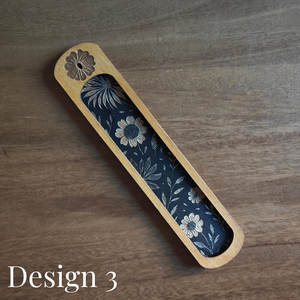 Natural Wood Incense Display Holder Handmade Fragrance <b>Stick</b> Burner for Meditation Corner and Interior Styling - Product Image 4