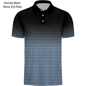 Polo à manches courtes imprimé aop pour hommes, design décontracté - Product Image 5