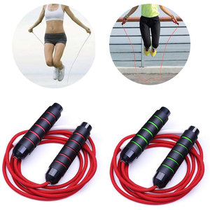 Cuerda de Saltar Ajustable con Rodamientos, Cordón Rojo, Mango Negro de ABS, 2.8M, para Ejercicio en Casa, Unisex, Mango de Espuma, Sin Enredos, para Entrenamiento en Gimnasio - Product Image 6