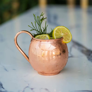 Nouvel Arrivage Tendance : Tasse Moscow Mule en Cuivre, Tasse en Cuivre Faite à la Main, Verre en Cuivre Mignon, Cadeau en Cuivre - Product Image 1