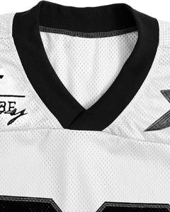 Camiseta de Compresión de Alta Calidad, Personalizada, 100% Poliéster, Tejido de Punto, Hombros Caídos, Manga Corta, Transpirable, para Hombre - Product Image 3