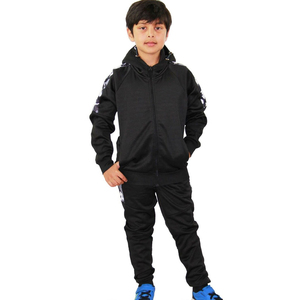 Survêtements 100% coton pour enfants, garçons, sweat-shirts à capuche unis, survêtements bébé, ensembles de jogging de haute qualité, ensembles de survêtements pour enfants - Product Image 3