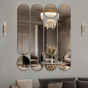 Designer Modern Mirror Sets In Various Shapes Ideal For Living Room Bedroom And Entryway Decor Wholesupply From India - Product Image 5