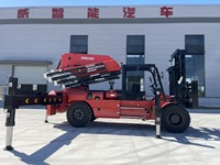 Chariot élévateur hydraulique de 30 tonnes de qualité supérieure avec grue arrière montée et moteur à engrenages à rotation 360° pour la manutention de matériaux lourds CC1200ZB8+1